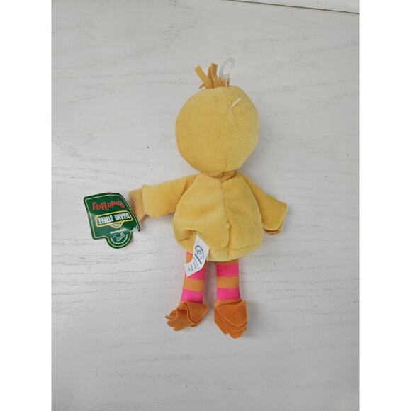 Applause Sesame Street Big Bird Bean Bag Plush 8 Inch 1997 Stuffed Animal Toy - Picture 6 of 11